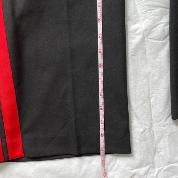 Express Wide Leg Pants Color-Black with Red details Size-Large NWOT - Picture 9 of 16